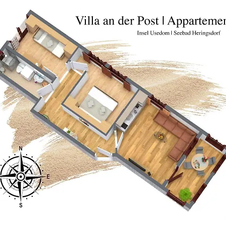 Villa An Der Post Whg 02 Heringsdorf