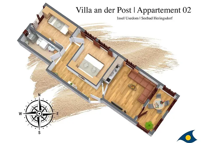 Villa An Der Post Whg 02 Heringsdorf (Usedom)